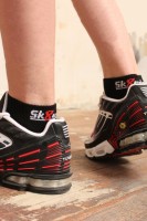Sk8erboy Quarter Socks Black