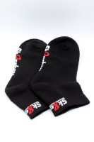 Sk8erboy Quarter Socks Black