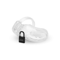 Lockdown Chastity Cage Clear Small