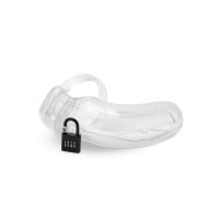 Lockdown Chastity Cage Clear Large