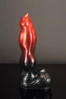 Dildo Twisted Beast Marchosias Demon Blood (Ombre) střední