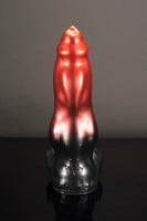 Dildo Twisted Beast Marchosias Demon Blood (Ombre) stredné
