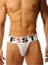 M&K Fist Logo Jock White