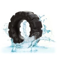 CalExotics Alpha Liquid Silicone Prolong Tread Ring