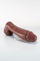 Twisted Beast Brett Dildo Realistic Brown Large