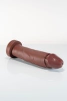Twisted Beast Kane Dildo Realistic Brown Small