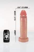 Dildo Twisted Beast Kane Realistic Tan velké