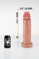 Twisted Beast Kane Dildo Realistic Tan XL