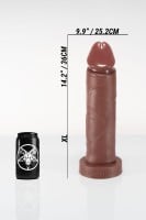 Dildo Twisted Beast Kane Realistic Brown extra velké