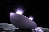 Stimulátor klitorisu s projektorem Svakom Pulse Galaxie Metallic Lilac