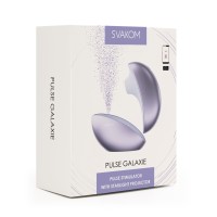 Svakom Pulse Galaxie Clitoral Stimulator with Projector Metallic Lilac