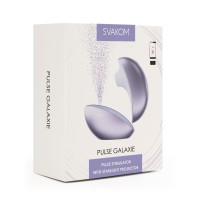 Stimulátor klitorisu s projektorom Svakom Pulse Galaxie Metallic Lilac