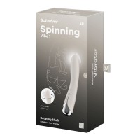 Vibrátor Satisfyer Spinning Vibe 1 červený