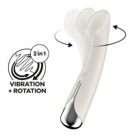 Vibrátor Satisfyer Spinning G-Spot 1 červený