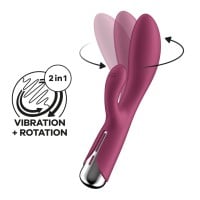 Vibrátor Satisfyer Spinning Rabbit 1 modrý