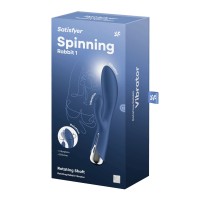 Vibrátor Satisfyer Spinning Rabbit 1 modrý