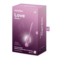 Venušiny kuličky Satisfyer Love Birds 1 bílé