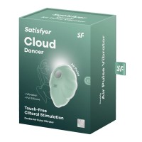 Satisfyer Cloud Dancer Clitoral Stimulator Red Print