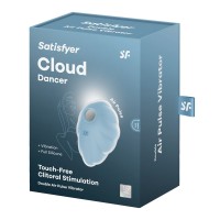 Stimulátor klitorisu Satisfyer Cloud Dancer Red Print