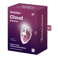 Stimulátor klitorisu Satisfyer Cloud Dancer Red Print
