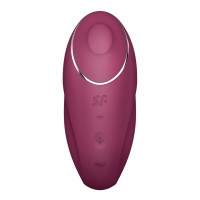 Satisfyer Tap & Climax 1 Lay-on Vibrator Grey