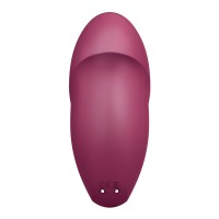 Satisfyer Tap & Climax 1 Lay-on Vibrator Red