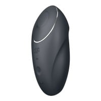 Prikladací vibrátor Satisfyer Tap & Climax 1 Bluegrey