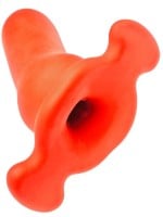 M&K Boy Toy Red Hollow Butt Plug