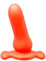 M&K Boy Toy Red Hollow Butt Plug