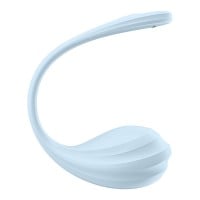 Satisfyer Smooth Petal Vibrating Egg Blue