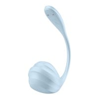 Satisfyer Smooth Petal Vibrating Egg Blue