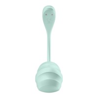 Satisfyer Smooth Petal Vibrating Egg Green