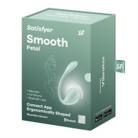 Satisfyer Smooth Petal Vibrating Egg Green