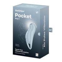 Satisfyer Pocket Pro 1 Clitoral Stimulator Blue