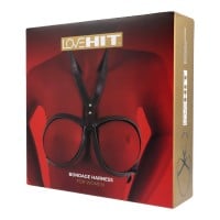 Dámsky postroj Virgite Love Hit Bondage Chest Harness Mod. 1