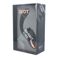 Dvojitý vibrátor Virgite Qiot Rabbit Vibe 2