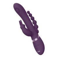 Vive Rini Triple Action Vibrator Purple