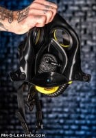 XTRM Soaker Piss Mask Rubber Head Holder Yellow