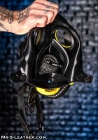 XTRM Soaker Piss Mask Rubber Head Holder Yellow