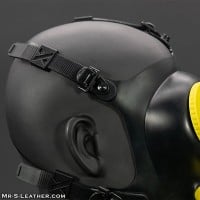 XTRM Soaker Piss Mask Rubber Head Holder žltá