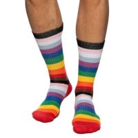Addicted AD1252 Inclusive Rainbow Socks