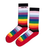 Ponožky Addicted AD1252 Inclusive Rainbow Socks