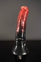 Dildo Twisted Beast Orobas Demon Blood (Ombre) střední