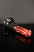 Dildo Twisted Beast Orobas Demon Blood (Ombre) střední