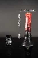 Dildo Twisted Beast Orobas Demon Blood (Ombre) veľké