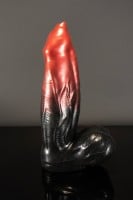 Dildo Twisted Beast Mammon Demon Blood (Ombre) střední