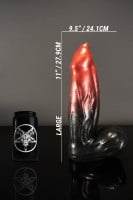 Twisted Beast Mammon Dildo Demon Blood (Ombre) Large