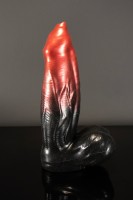 Dildo Twisted Beast Mammon Demon Blood (Ombre) extra veľké