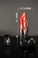 Dildo Twisted Beast Mammon Demon Blood (Ombre) extra veľké