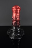 Dildo Twisted Beast Nessus Demon Blood (Ombre) střední